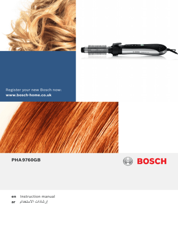 Bosch PHA9760GB Air Brush Instruction manual | Manualzz Bosch PHA9760GB Air Brush Instruction manual | Manualzz