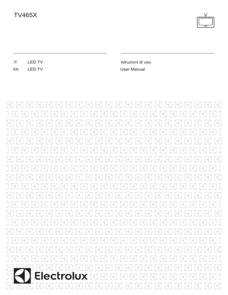 Electrolux TV465X User manual Electrolux TV465X User manual