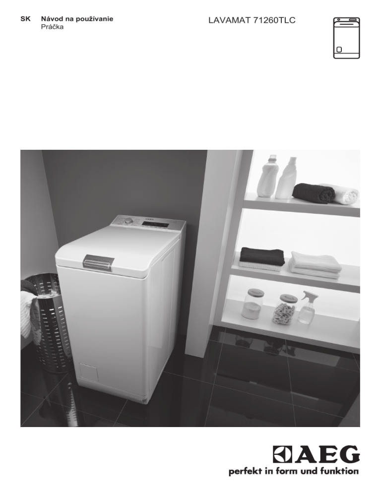 AEG L71260TLC User manual AEG L71260TLC User manual