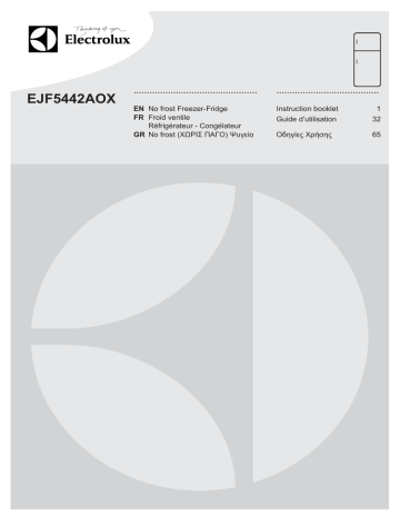 Electrolux EJF5442AOX User manual Electrolux EJF5442AOX User manual