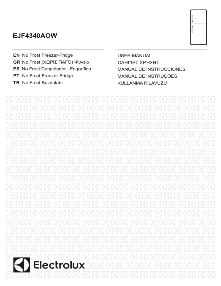 Electrolux EJF4340AOW User manual Electrolux EJF4340AOW User manual