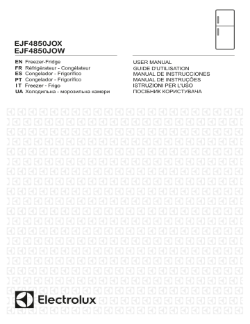 Electrolux EJF4850JOX User manual Electrolux EJF4850JOX User manual