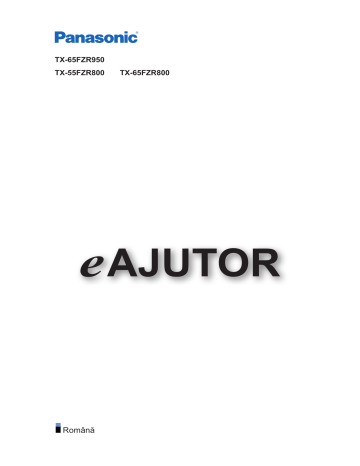 Panasonic TX65FZR950, TX65FZR800, TX55FZR800 Operating instructions Panasonic TX65FZR950, TX65FZR800, TX55FZR800 Operating instructions