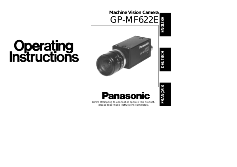 Panasonic GPMF622E Operating instructions Panasonic GPMF622E Operating instructions