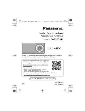 Panasonic DMCCM1EF Operating instructions Panasonic DMCCM1EF Operating instructions