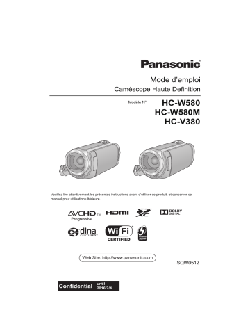 Panasonic HCV380EG, HC-V380EF-K, HC V380, HCV380EF, HCW580EG, HC W580M, HCW580EF, HC W580 Owner's manual Panasonic HCV380EG, HC-V380EF-K, HC V380, HCV380EF, HCW580EG, HC W580M, HCW580EF, HC W580 Owner's manual