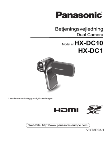 Panasonic HXDC10EC, HXDC1EC Operating instructions Panasonic HXDC10EC, HXDC1EC Operating instructions