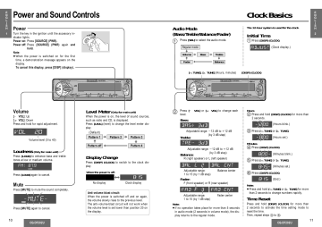 Panasonic CQDF202U Operating instructions Panasonic CQDF202U Operating instructions