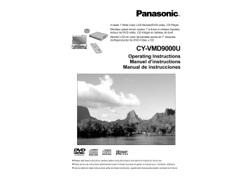 Panasonic CYVMD9000U Operating instructions Panasonic CYVMD9000U Operating instructions