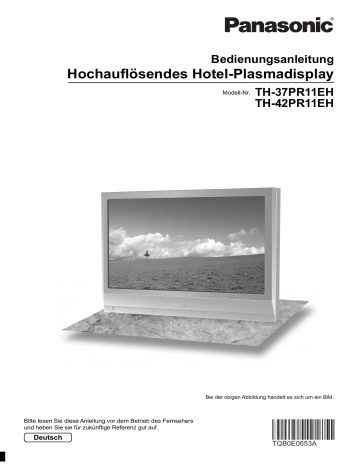Panasonic TH37PR11EH Operating Instructions | Manualzz Panasonic TH37PR11EH Operating Instructions | Manualzz