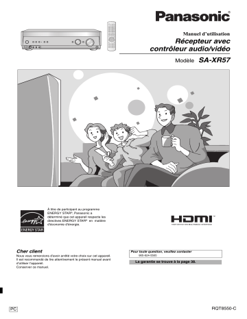 Panasonic SAXR57 Operating Instructions | Manualzz Panasonic SAXR57 Operating Instructions | Manualzz
