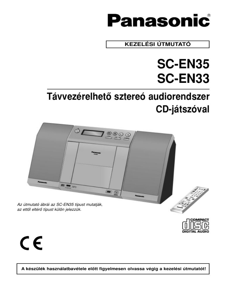 Panasonic SCEN33, SCEN35 Operating instructions Panasonic SCEN33, SCEN35 Operating instructions