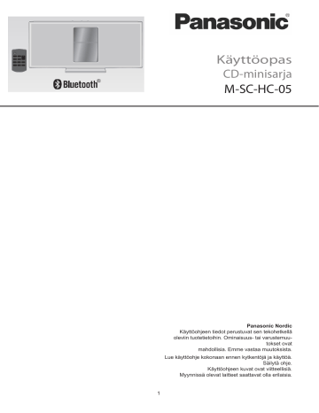 Panasonic SCHC05 Operating instructions Panasonic SCHC05 Operating instructions