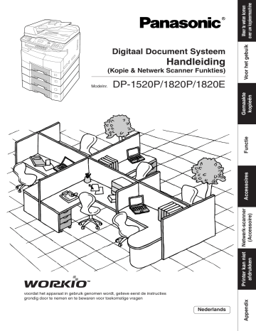 Panasonic DP1520 Operating instructions Panasonic DP1520 Operating instructions