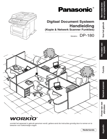 Panasonic DP180 Operating instructions Panasonic DP180 Operating instructions