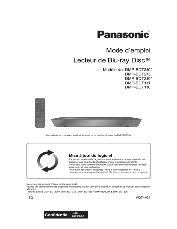 Panasonic DMPBDT335EG, DMPBDT235EG, DMPBDT234EG Operating instructions Panasonic DMPBDT335EG, DMPBDT235EG, DMPBDT234EG Operating instructions