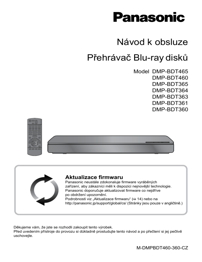 Panasonic DMPBDT460, DMPBDT361, DMPBDT465, DMPBDT360, DMPBDT364, DMPBDT363, DMPBDT365 Operating instructions Panasonic DMPBDT460, DMPBDT361, DMPBDT465, DMPBDT360, DMPBDT364, DMPBDT363, DMPBDT365 Operating instructions