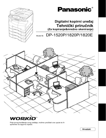 Panasonic DP1520P Operating instructions Panasonic DP1520P Operating instructions