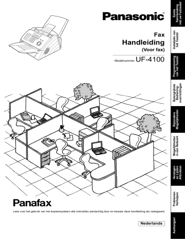 Panasonic UF4100 Operating instructions Panasonic UF4100 Operating instructions
