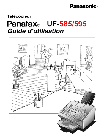 Panasonic UF585, UF-595, UF595, UF-585 Owner's manual Panasonic UF585, UF-595, UF595, UF-585 Owner's manual