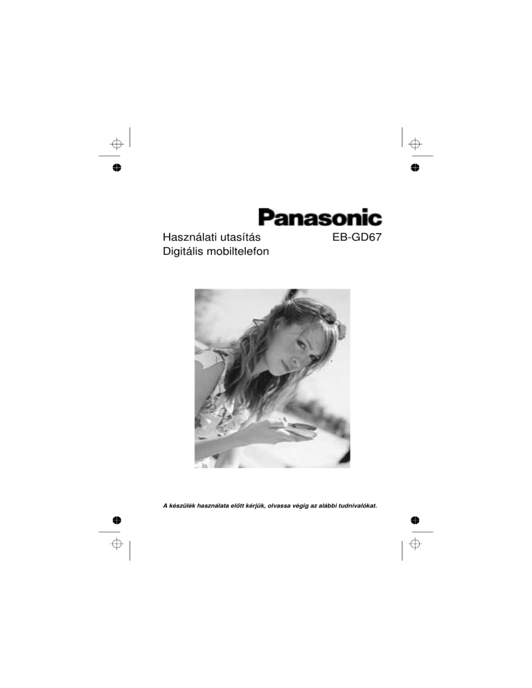 Panasonic EBGD67 Operating instructions Panasonic EBGD67 Operating instructions