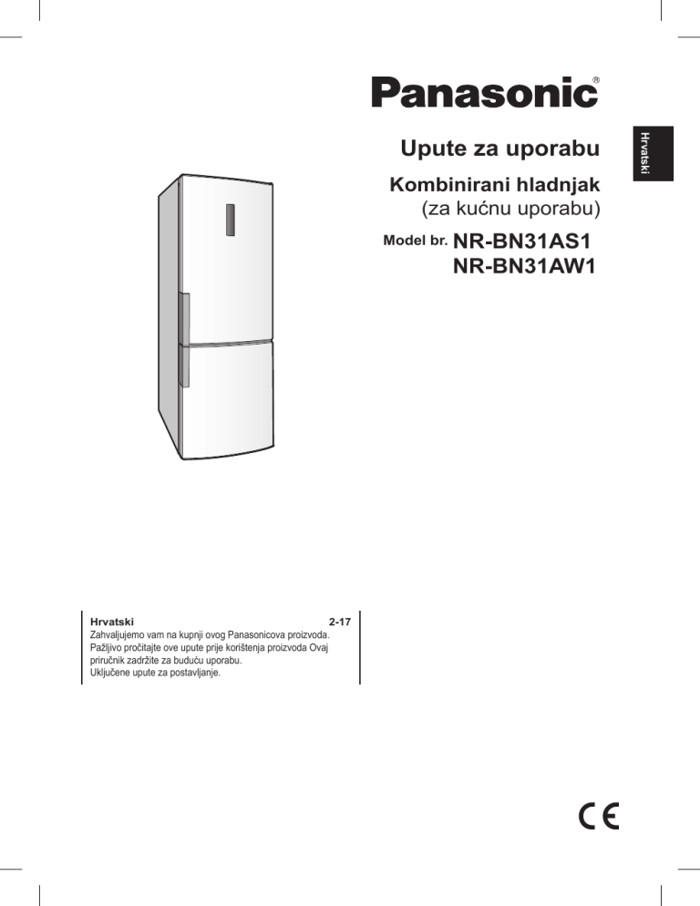 Panasonic NRBN31AS1, NRBN31AW1 Operating instructions Panasonic NRBN31AS1, NRBN31AW1 Operating instructions