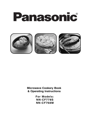 Panasonic NNA778SBPQ, NNCF768SBPQ Operating instructions Panasonic NNA778SBPQ, NNCF768SBPQ Operating instructions