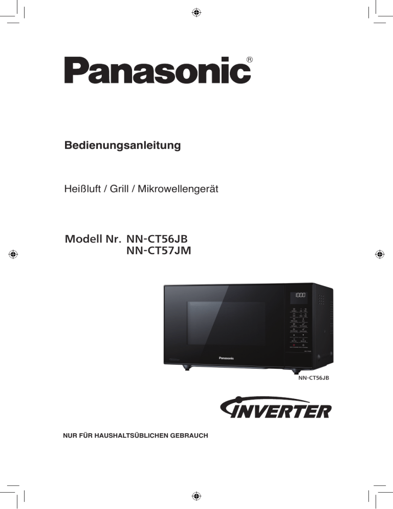 Panasonic NNCT57JM, NNCT56JB Operating instructions Panasonic NNCT57JM, NNCT56JB Operating instructions