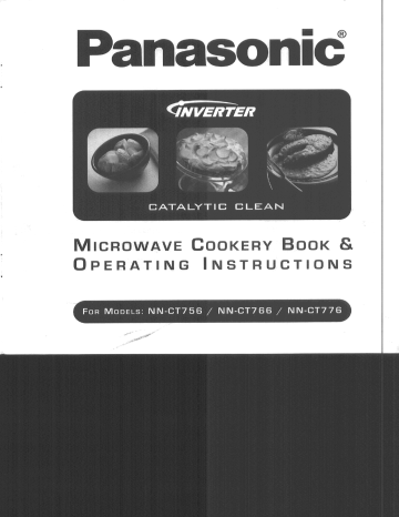 Panasonic NNCT756, NNCT766, NNCT776 Operating instructions Panasonic NNCT756, NNCT766, NNCT776 Operating instructions