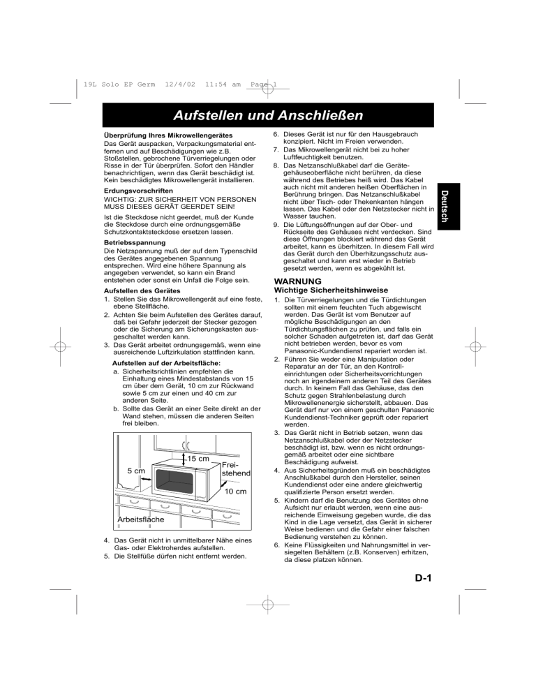 Panasonic NNE202CB Operating instructions Panasonic NNE202CB Operating instructions