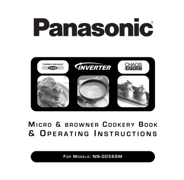 Panasonic NNGD569M Operating instructions Panasonic NNGD569M Operating instructions