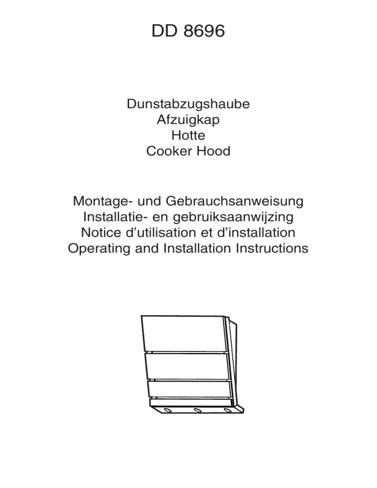 Aeg-Electrolux DD8696-A User manual Aeg-Electrolux DD8696-A User manual