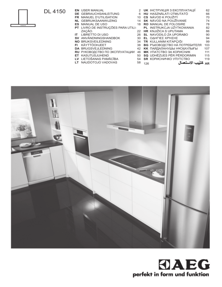 Rex-Electrolux DL4150-ML User manual Rex-Electrolux DL4150-ML User manual