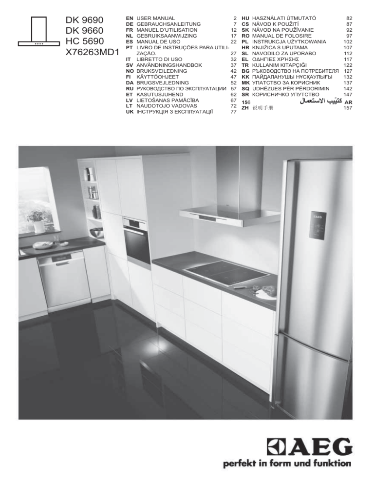 AEG DK9690-M User manual AEG DK9690-M User manual