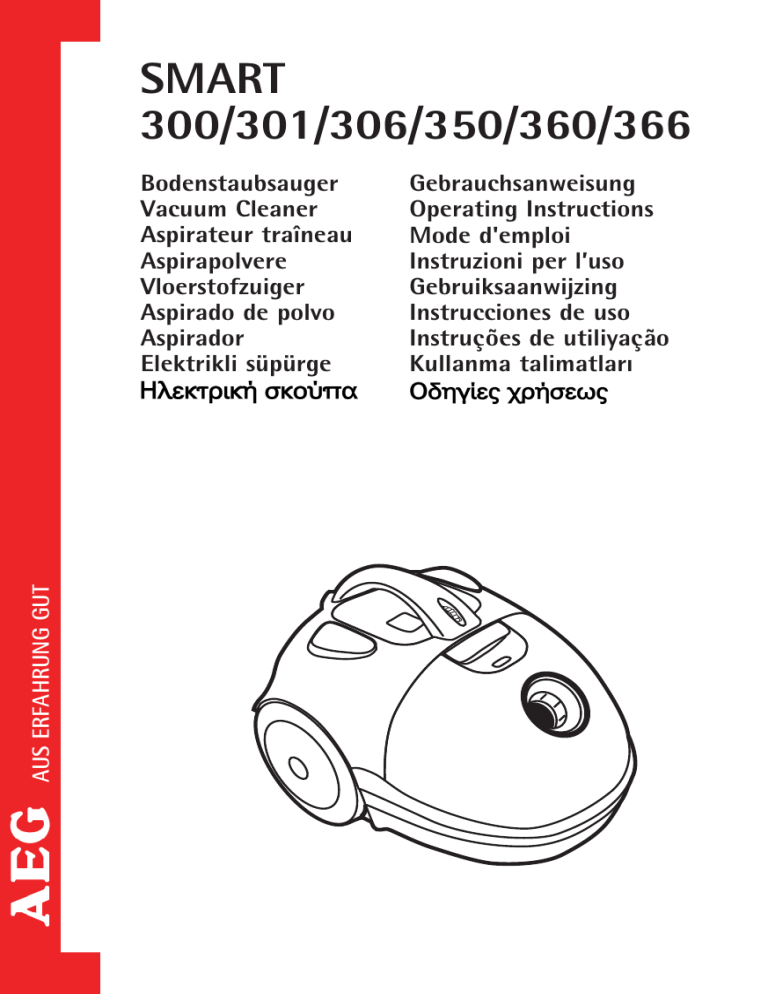 AEG SMART301 User manual AEG SMART301 User manual