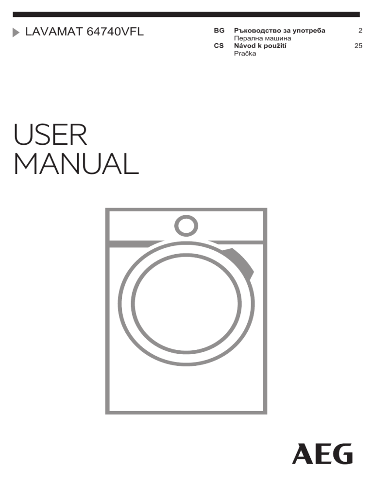 AEG L64740VFL User manual AEG L64740VFL User manual