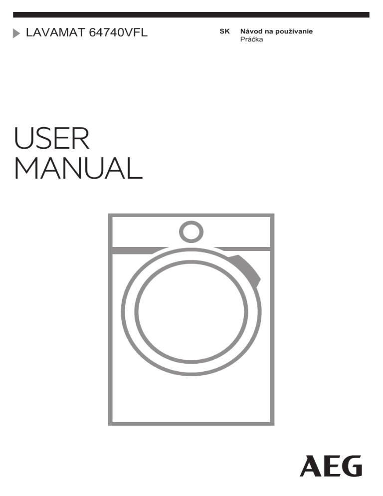 AEG L64740VFL User manual AEG L64740VFL User manual