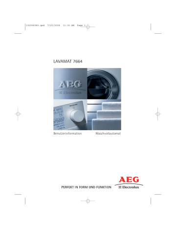 Aeg-Electrolux L 7664 Benutzerhandbuch | Manualzz Aeg-Electrolux L 7664 Benutzerhandbuch | Manualzz
