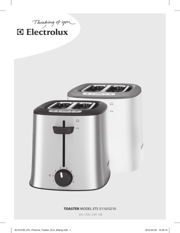 Electrolux ETS5210 User manual Electrolux ETS5210 User manual