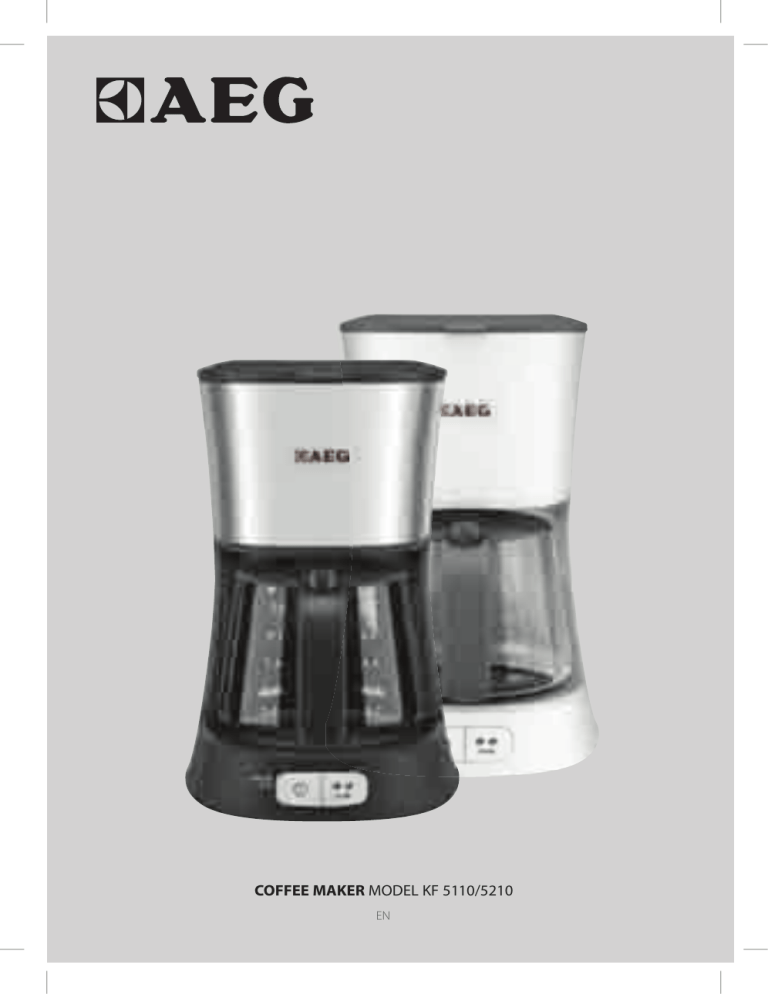 AEG KF5210 User manual AEG KF5210 User manual