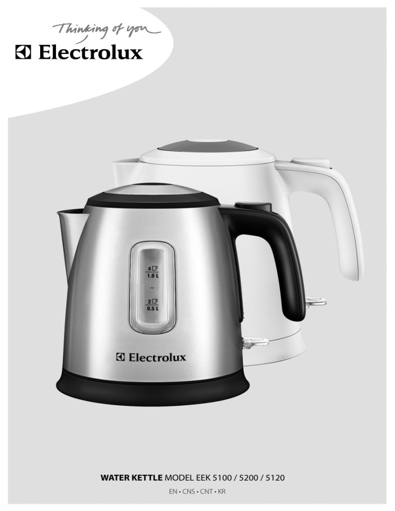 Electrolux EEK5200 User manual Electrolux EEK5200 User manual