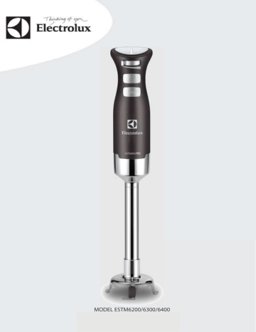 Electrolux ESTM6400 User manual Electrolux ESTM6400 User manual