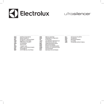 Electrolux USGREEN User manual Electrolux USGREEN User manual