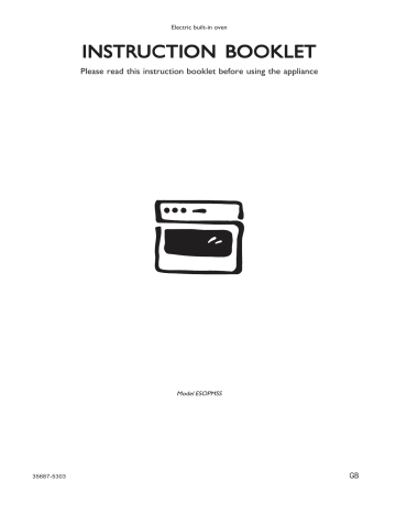 Electrolux ESOPMSS User manual Electrolux ESOPMSS User manual