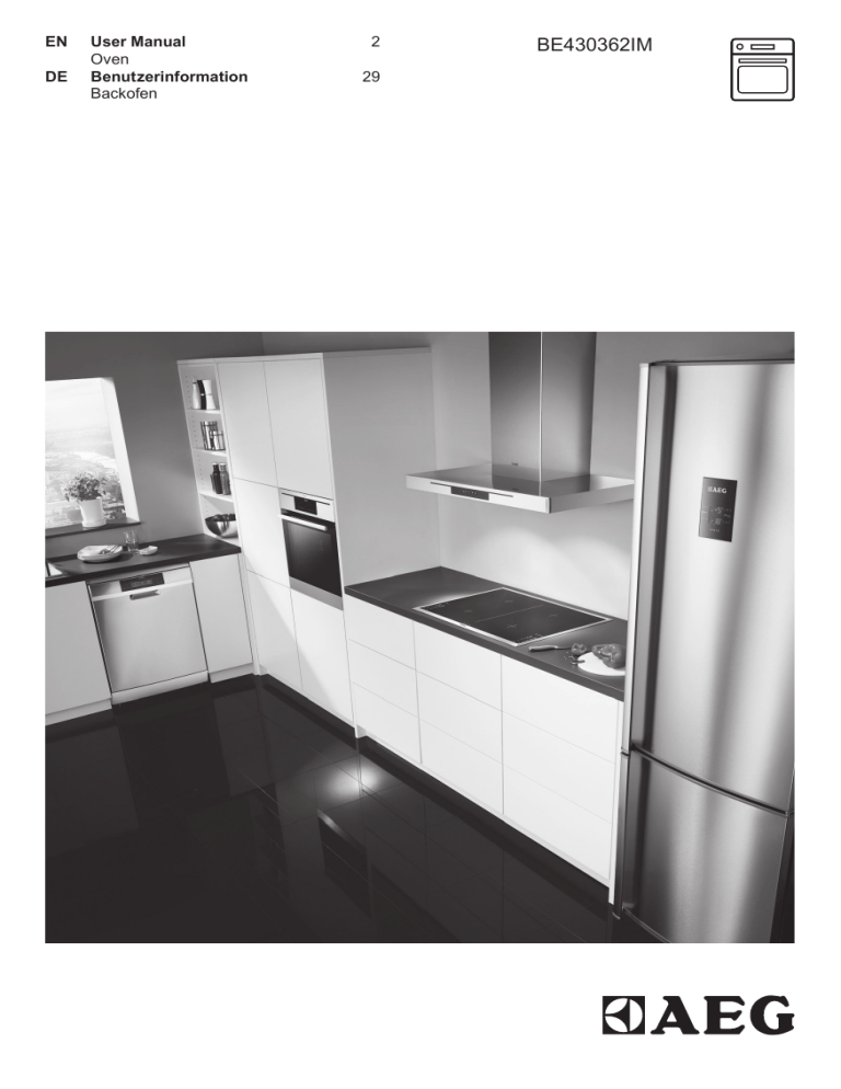 AEG BE430362IM User manual AEG BE430362IM User manual