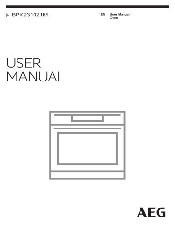 AEG BPK231021M User manual AEG BPK231021M User manual