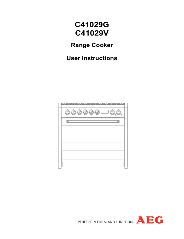 AEG C41029V-M, EKM90750X, C41029G-M User manual AEG C41029V-M, EKM90750X, C41029G-M User manual