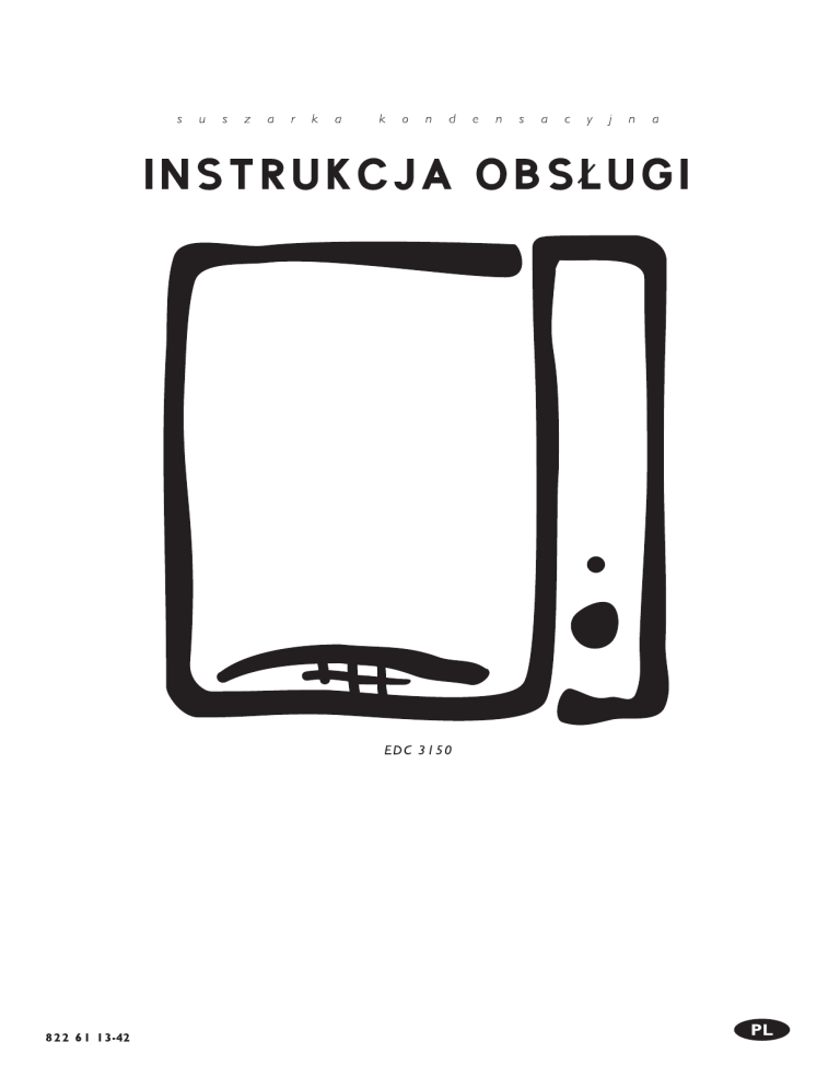 Electrolux EDC3150 User manual Electrolux EDC3150 User manual