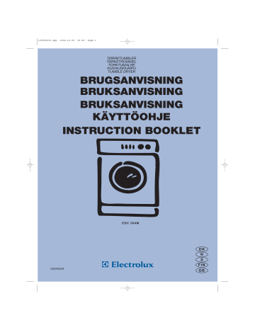 Electrolux EDC504M Brugermanual Manualzz