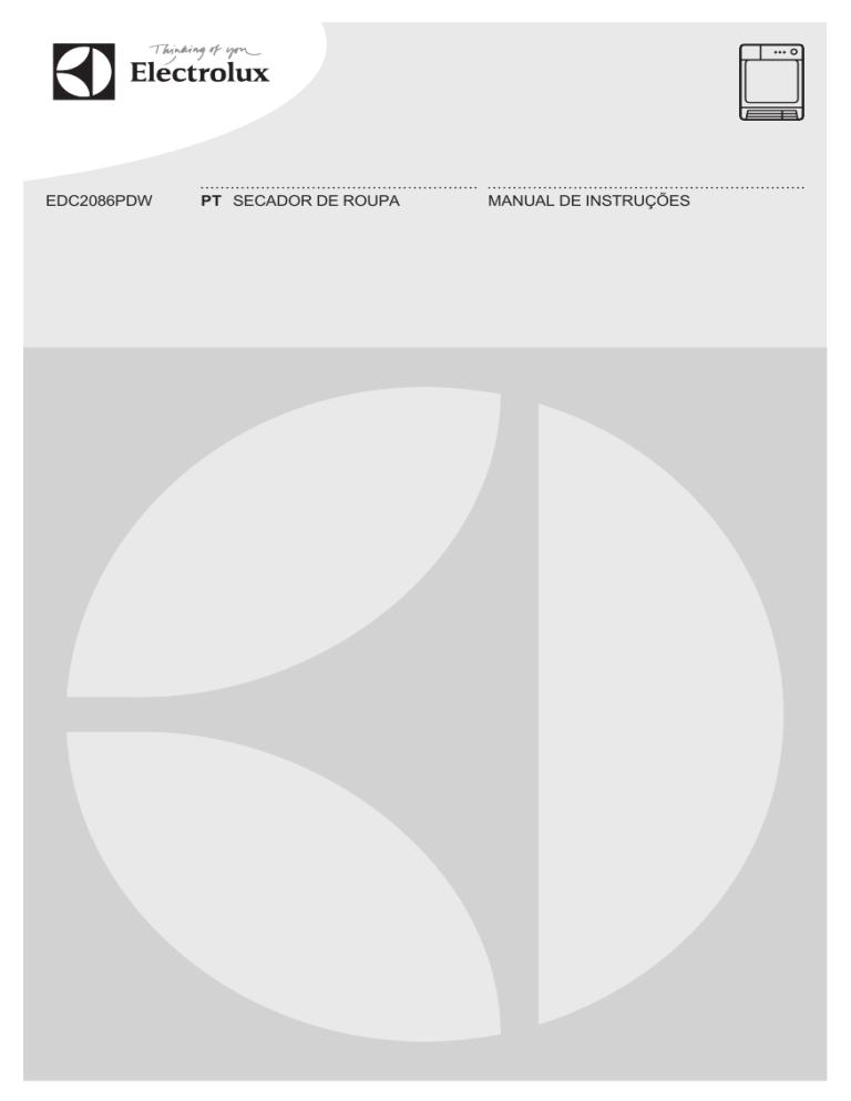 Electrolux EDC2086PDW User manual Electrolux EDC2086PDW User manual